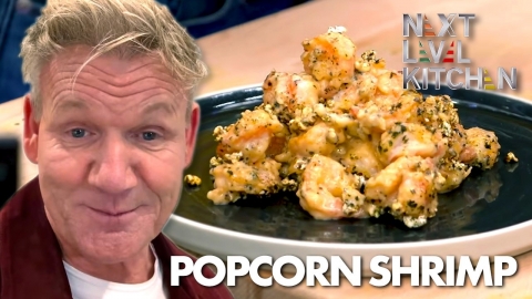 Gordon Ramsay Challenges Nyesha Arrington To Create The ULTIMATE Popcorn Shrimp