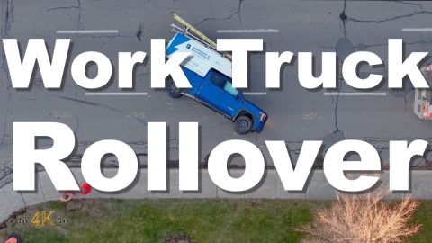 St-Laurent: Two-vehicle crash with one flipped on its side 11-29-2025