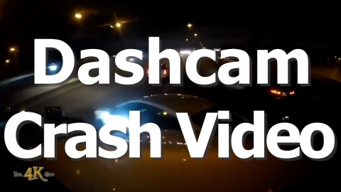 Toronto: Caught on video chain reaction accident on the highway...