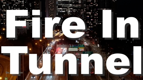 Downtown: Ville-Marie Tunnel car fire causes traffic scare 11-28-2025