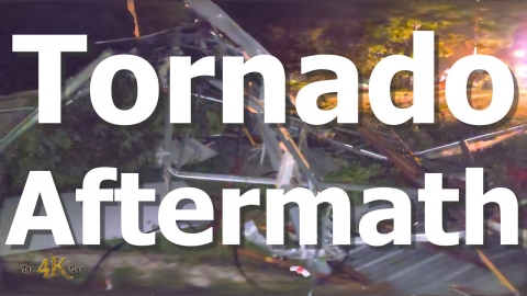 Québec: Rare area for tornado sees material damage 7-24-2024