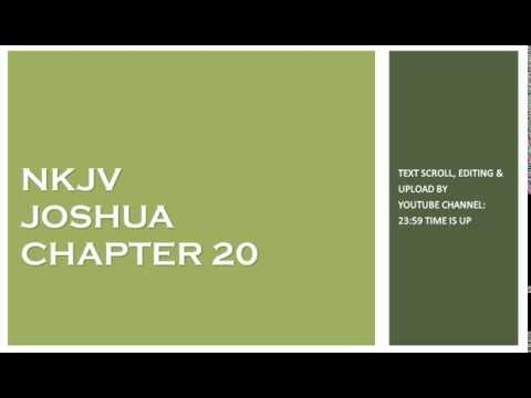 Joshua 20 - NKJV - (Audio Bible & Text)