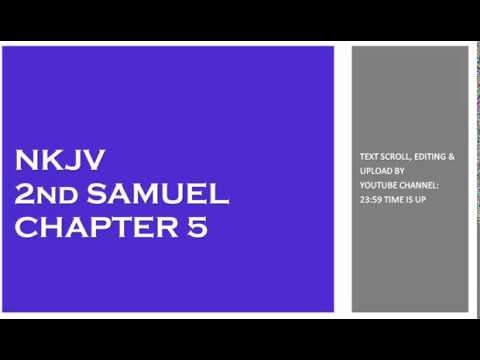 2nd Samuel 5 - NKJV - (Audio Bible & Text)