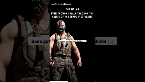 Bane got saved and reads the Bible! 🙌🏼💥🤯