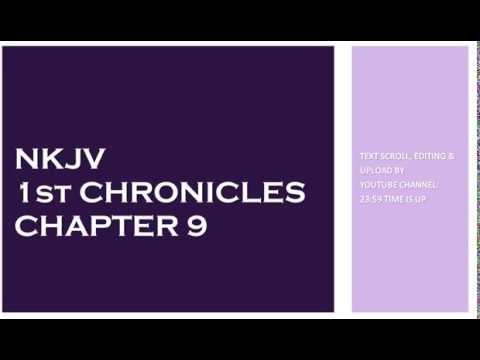 1st Chronicles 9 - NKJV - (Audio Bible & Text)