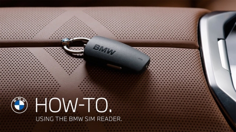 Using the BMW SIM Reader.