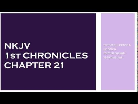 1st Chronicles 21 - NKJV - (Audio Bible & Text)