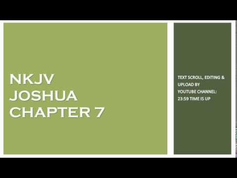 Joshua 7 - NKJV - (Audio Bible & Text)