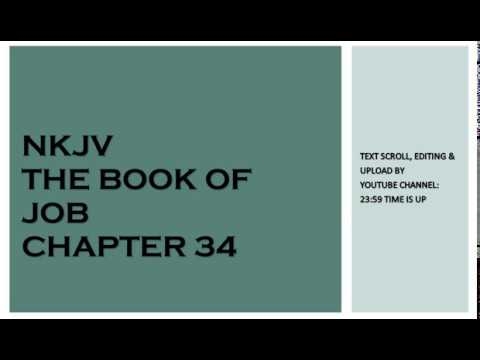 Job 34 - NKJV - (Audio Bible & Text)
