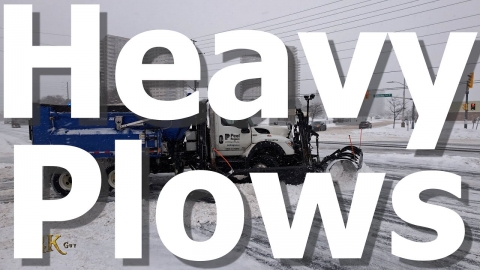 Brampton: Pit stop for snowplow drivers in major winter storm...