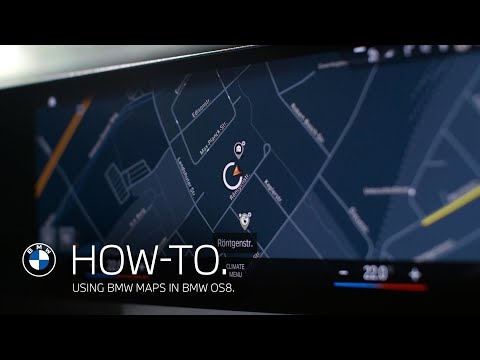 Using BMW Maps in BMW Operating System 8 | BMW How-To