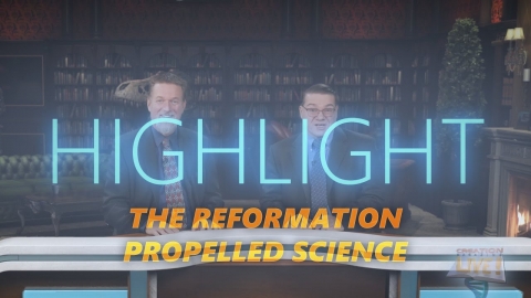 The Reformation propelled science