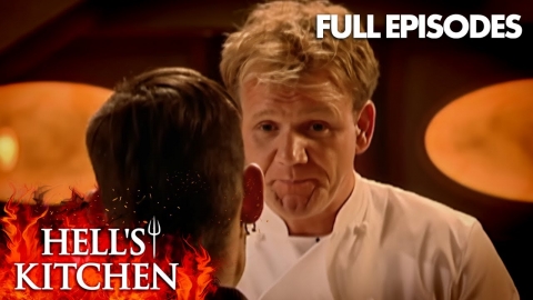 Hell's Kitchen Season 1 - Ep. 1, 2 | You've Got A Palate Like a Cow's...