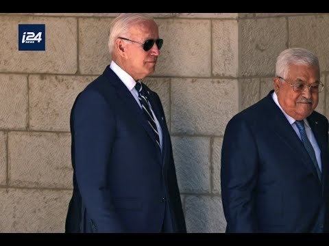 US President Biden meets PA President Abbas in the West Bank
