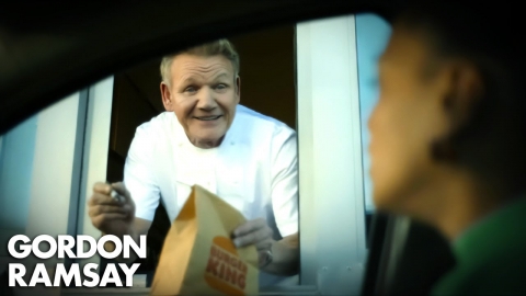 Gordon Ramsay at the Burger King Drive Thru | Not Made by Him