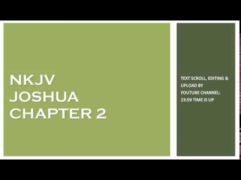 Joshua 2 - NKJV - (Audio Bible & Text)