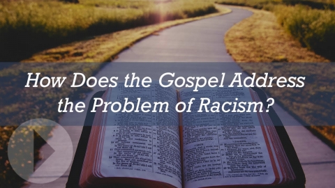 How Does the Gospel Address the Problem of Racism? - John Stevens
