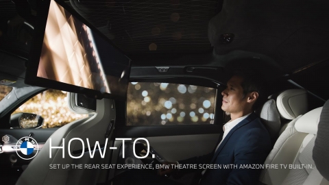 How To Set up the Rear Seat Experience, BMW...