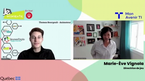 JE m'oriente en live - Directrice de jeu