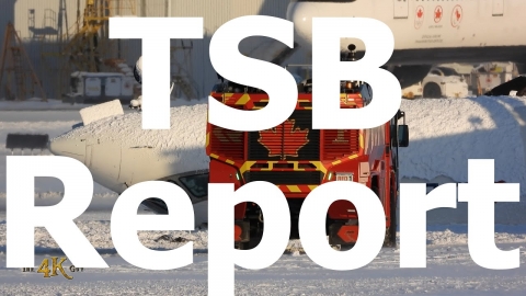 Toronto: Newly released TSB report on plane crash...