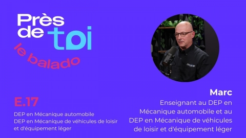 Près de toi | DEP en Mécanique automobile et...