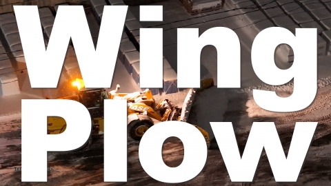 Lasalle: Hydraulic articulated edge wings blade snowplow Dec '25