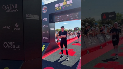Ironman 70.3….done ! What an amazing day to be back with...