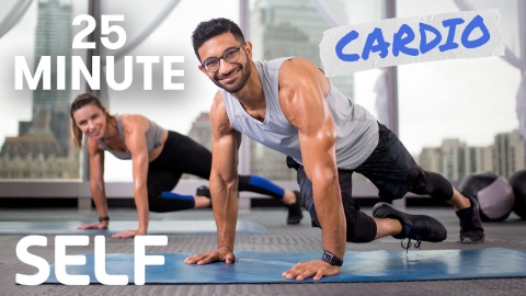 25 Minute Full Body Cardio Workout - No Equipment...
