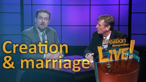 Creation and marriage (Creation Magazine LIVE! 5-16)