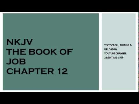 Job 12 - NKJV - (Audio Bible & Text)