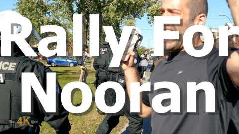 Longueuil: Crowd marches in protest of police...