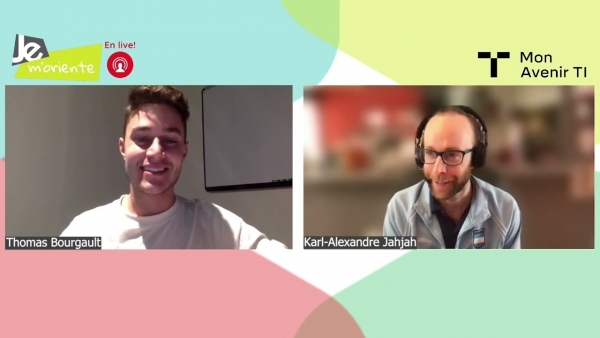 JE m'oriente en live - Chargé de projet en intelligence artificielle