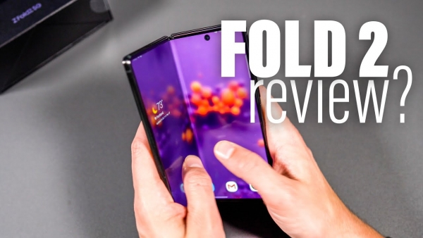 galaxy z fold 2 youtube