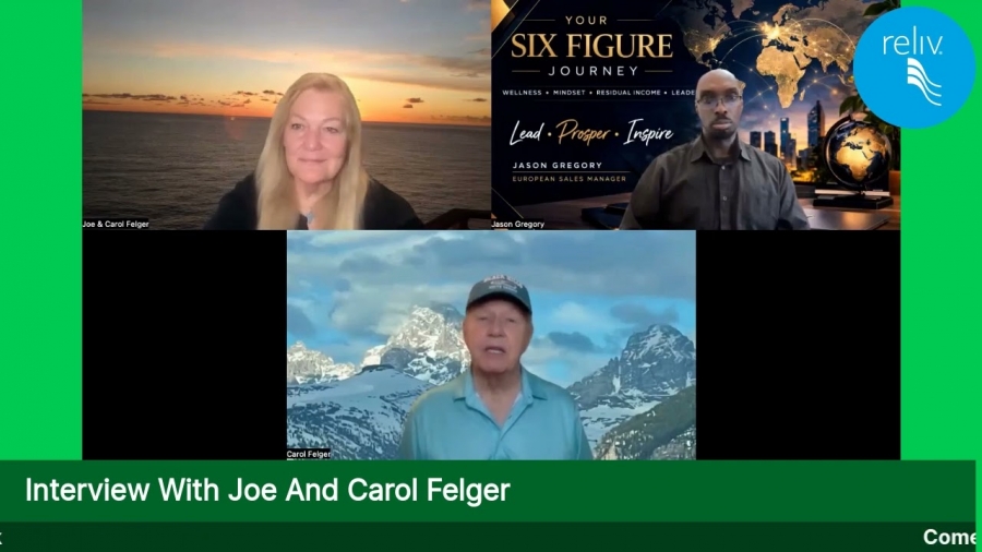 Be inspire with 4X Platinum Directors Joe and Carol Felger